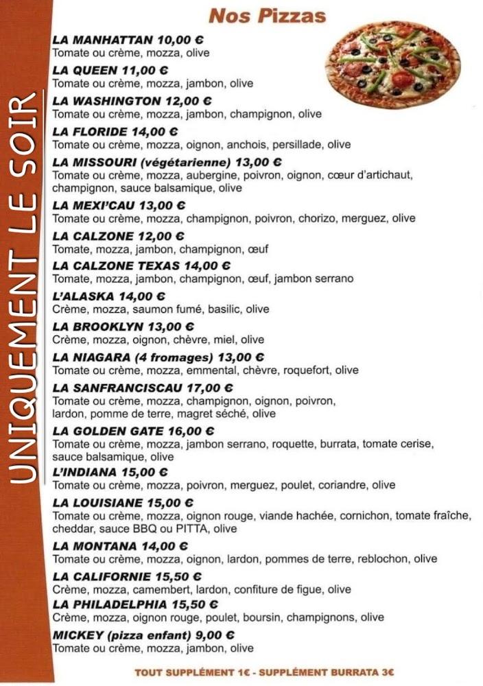 Le SANFRANCISCAU - Menu Image 1